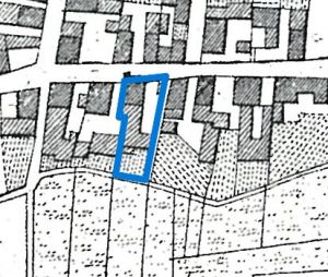 Hauptstrasse 57 Ausschnitt Kataster 1821.jpg