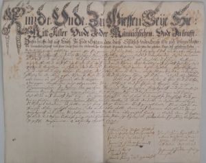 Gemeinde Maikammer-Alsterweiler 25 April 1735 - Contract Brieff über das Findlingskind.jpg