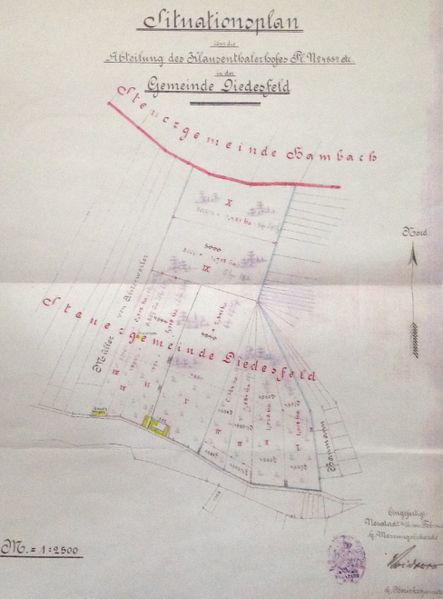 Datei:Situationsplan Klausenthal (1902).jpg