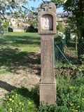 Alsterweiler, Kapellenweg, Bildstock Müller (1833), 2017.