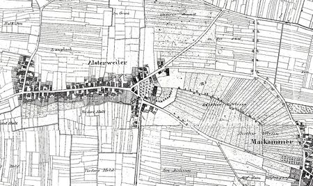 Flurkarte Alsterweiler